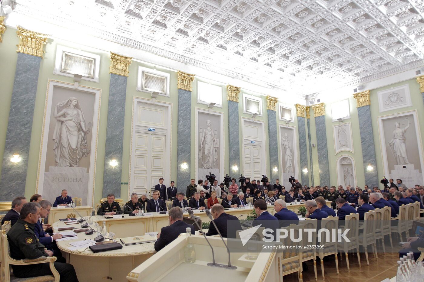 Joint meeting of panels of the Prosecutor General's Office, Ministry of Defence, and Ministry of Industry and Trade