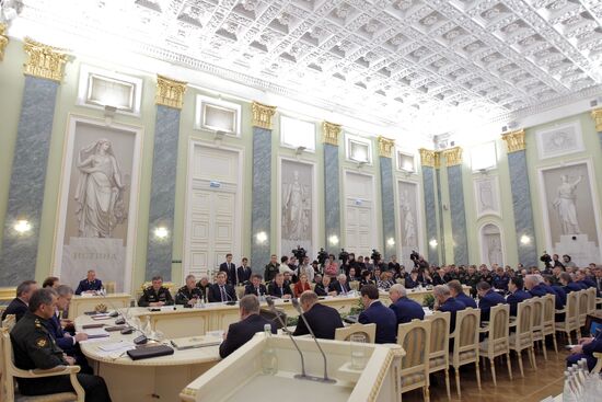 Joint meeting of panels of the Prosecutor General's Office, Ministry of Defence, and Ministry of Industry and Trade