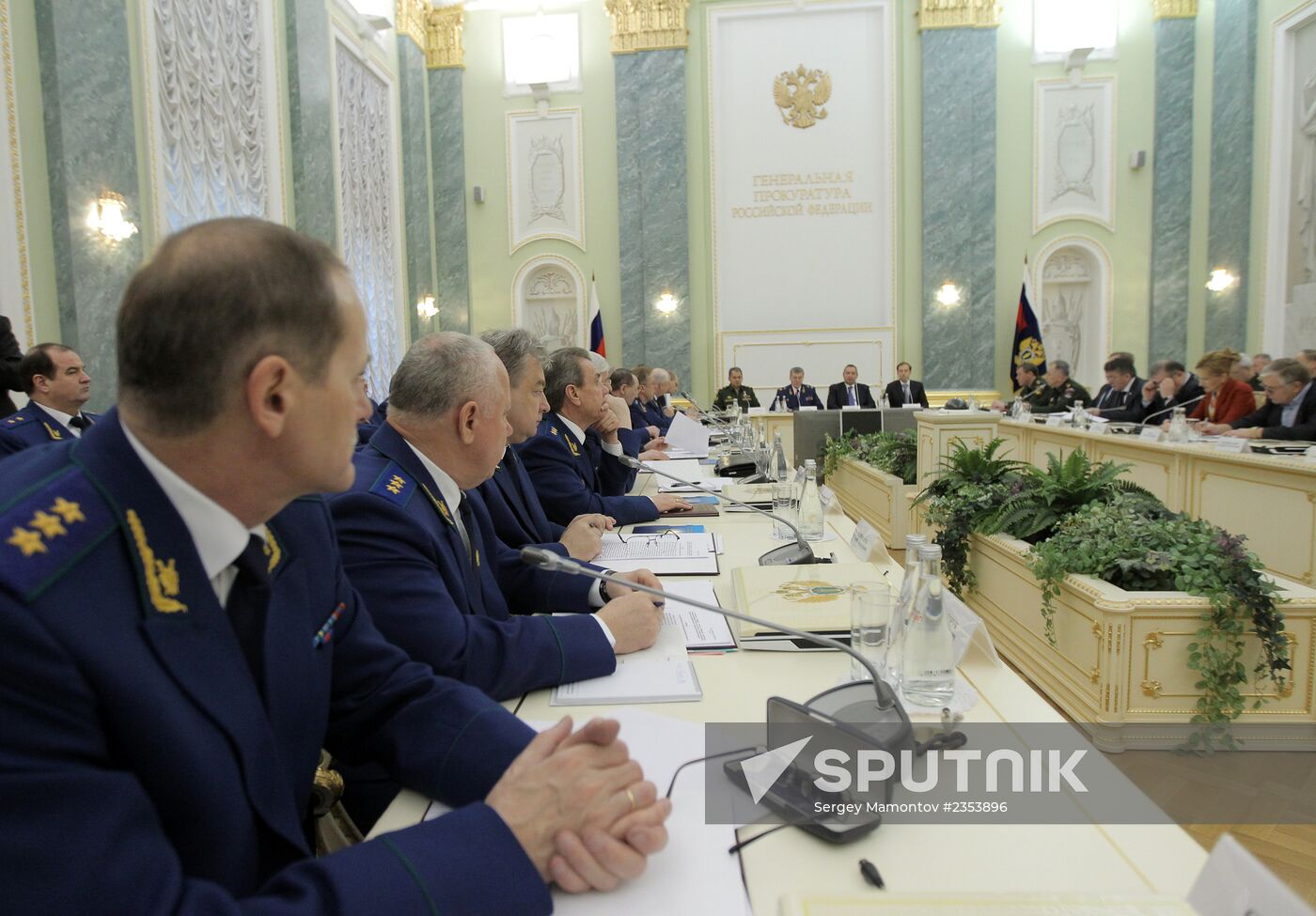 Joint meeting of panels of the Prosecutor General's Office, Ministry of Defence, and Ministry of Industry and Trade