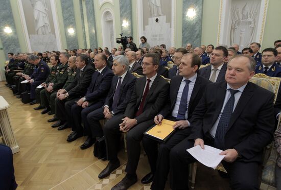 Joint meeting of panels of the Prosecutor General's Office, Ministry of Defence, and Ministry of Industry and Trade