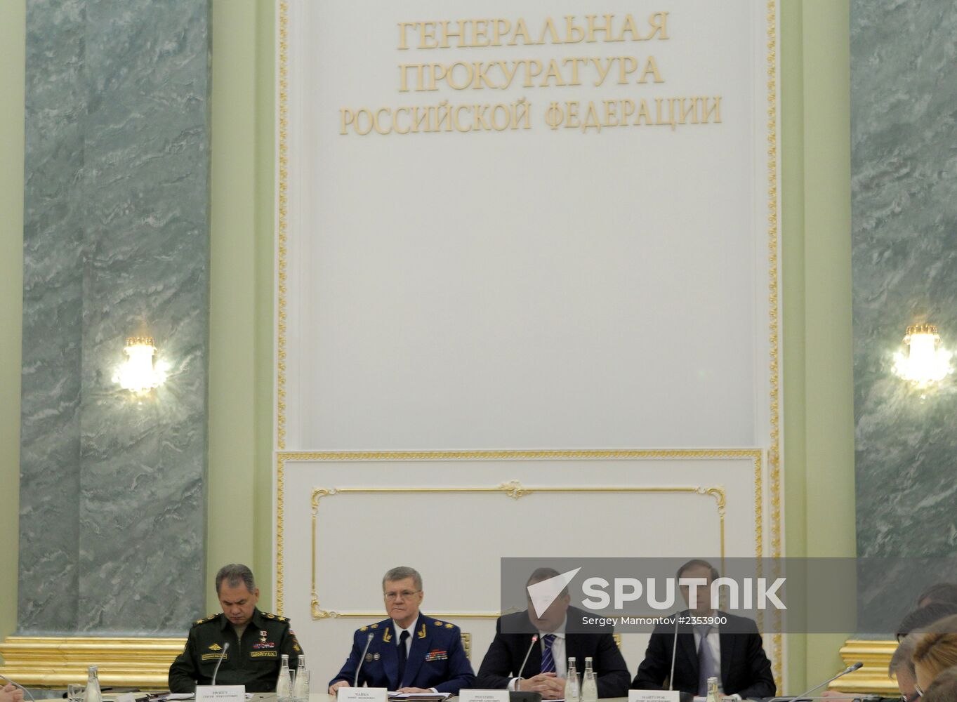 Joint meeting of panels of the Prosecutor General's Office, Ministry of Defence, and Ministry of Industry and Trade