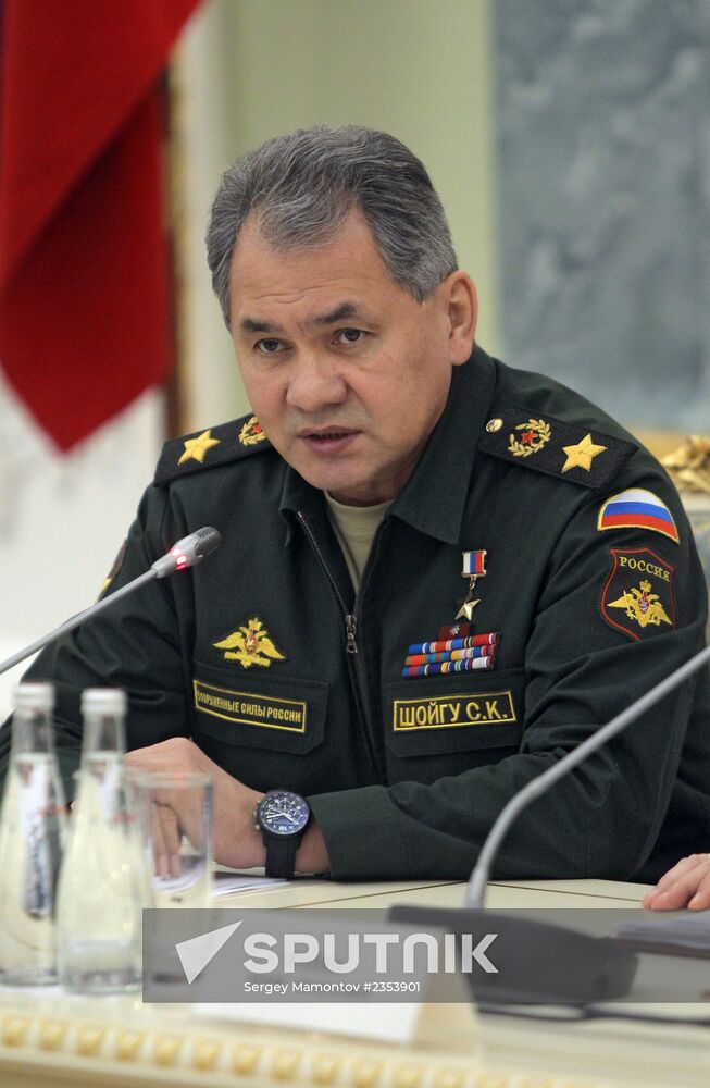 Joint meeting of panels of the Prosecutor General's Office, Ministry of Defence, and Ministry of Industry and Trade