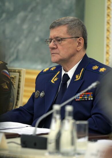 Joint meeting of panels of the Prosecutor General's Office, Ministry of Defence, and Ministry of Industry and Trade