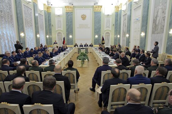Joint meeting of panels of the Prosecutor General's Office, Ministry of Defence, and Ministry of Industry and Trade