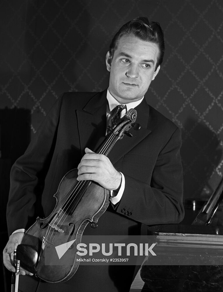 Violinist Valery Klimov