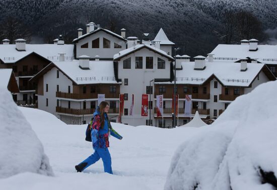 Preparations for 2014 Winter Olympics in Sochi