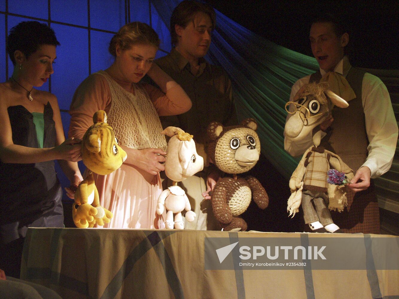 Production of "Winnie-the-Pooh and Everyone Else"