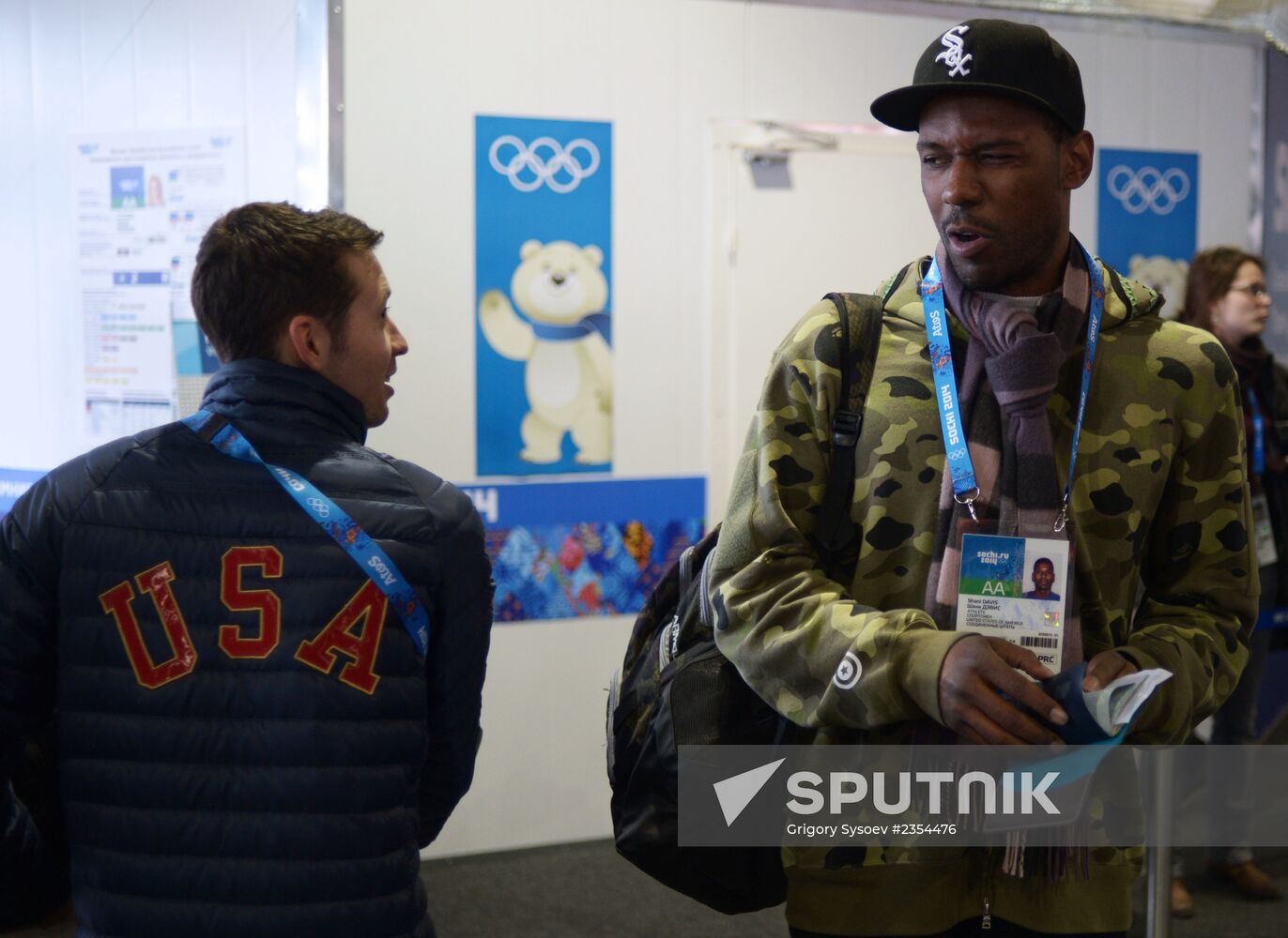 Athletes arrive in Olympic Village to participate in 2014 Games