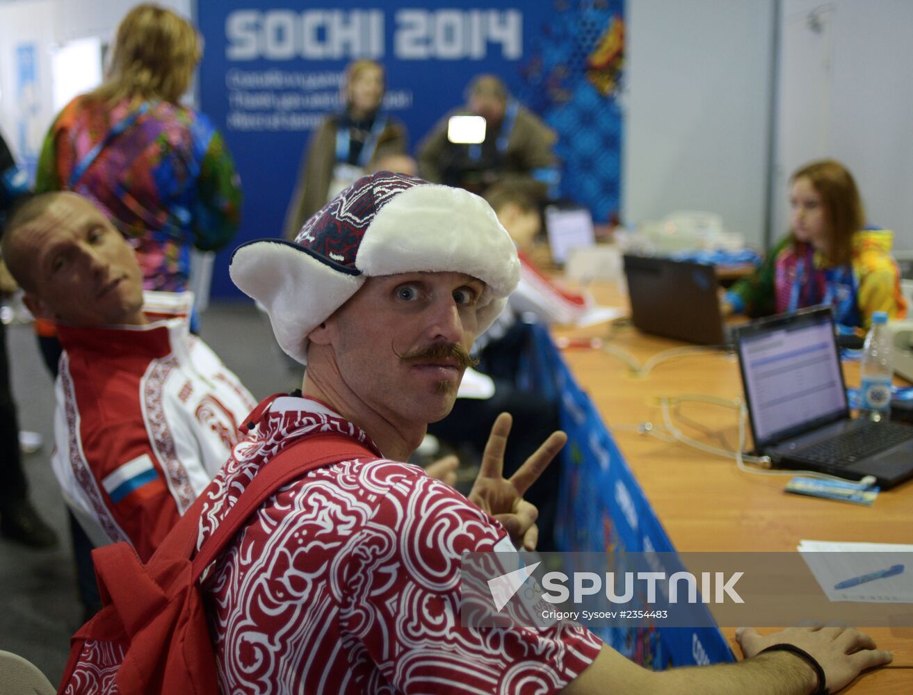 Athletes arrive in Olympic Village to participate in 2014 Games
