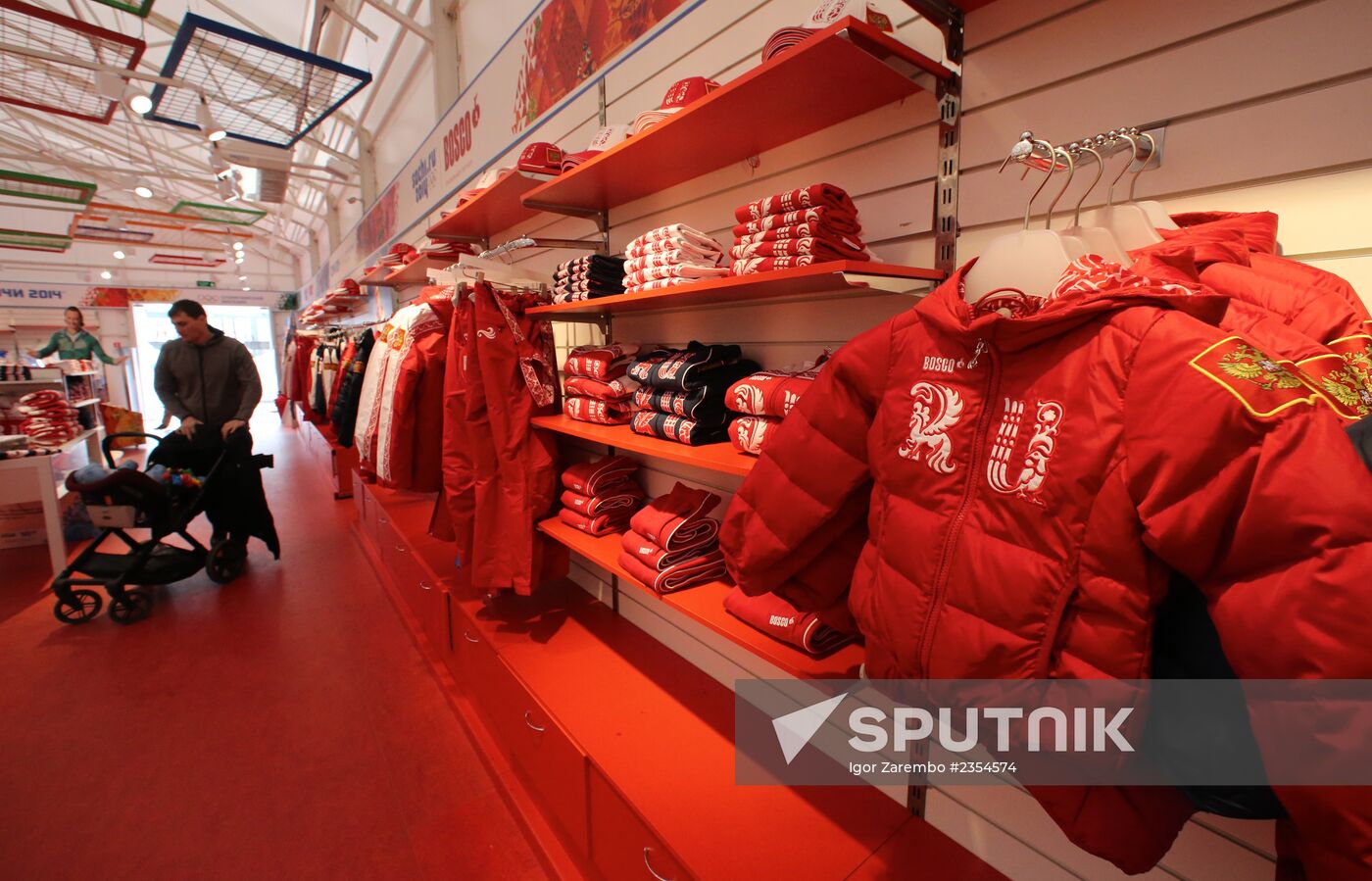 Olympic souvenirs sold in Sochi