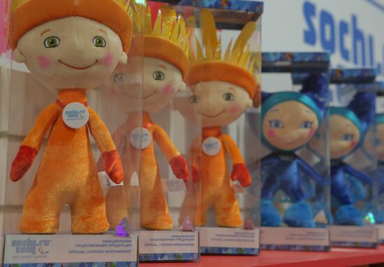 Olympic souvenirs sold in Sochi