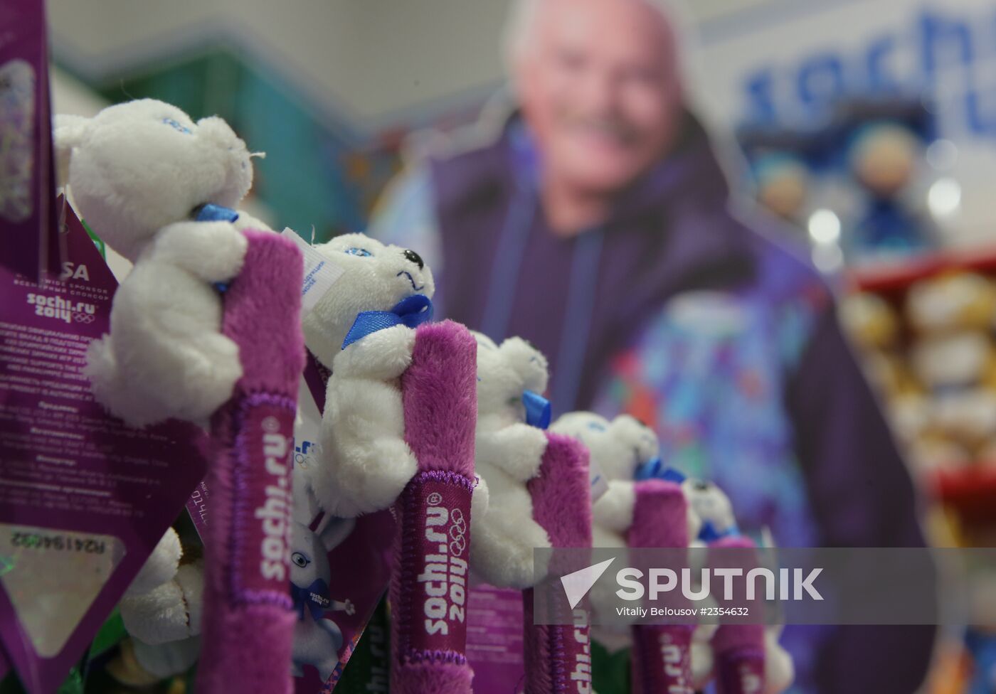 Olympic souvenirs sold in Sochi