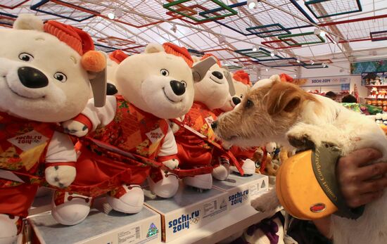 Olympic souvenirs sold in Sochi