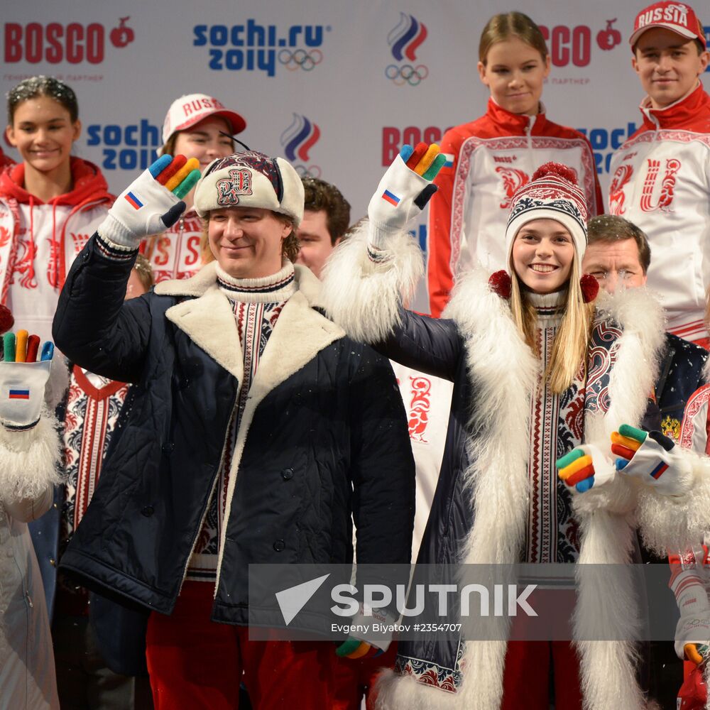 Official Olympic and Paralympic uniform presentation