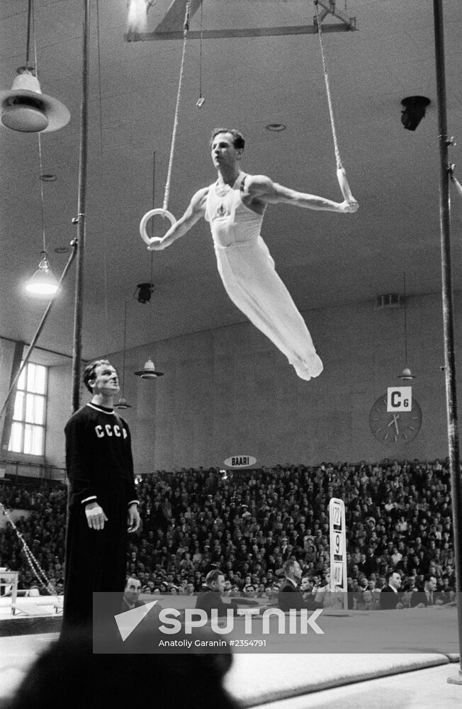 Gymnast Viktor Chukarin