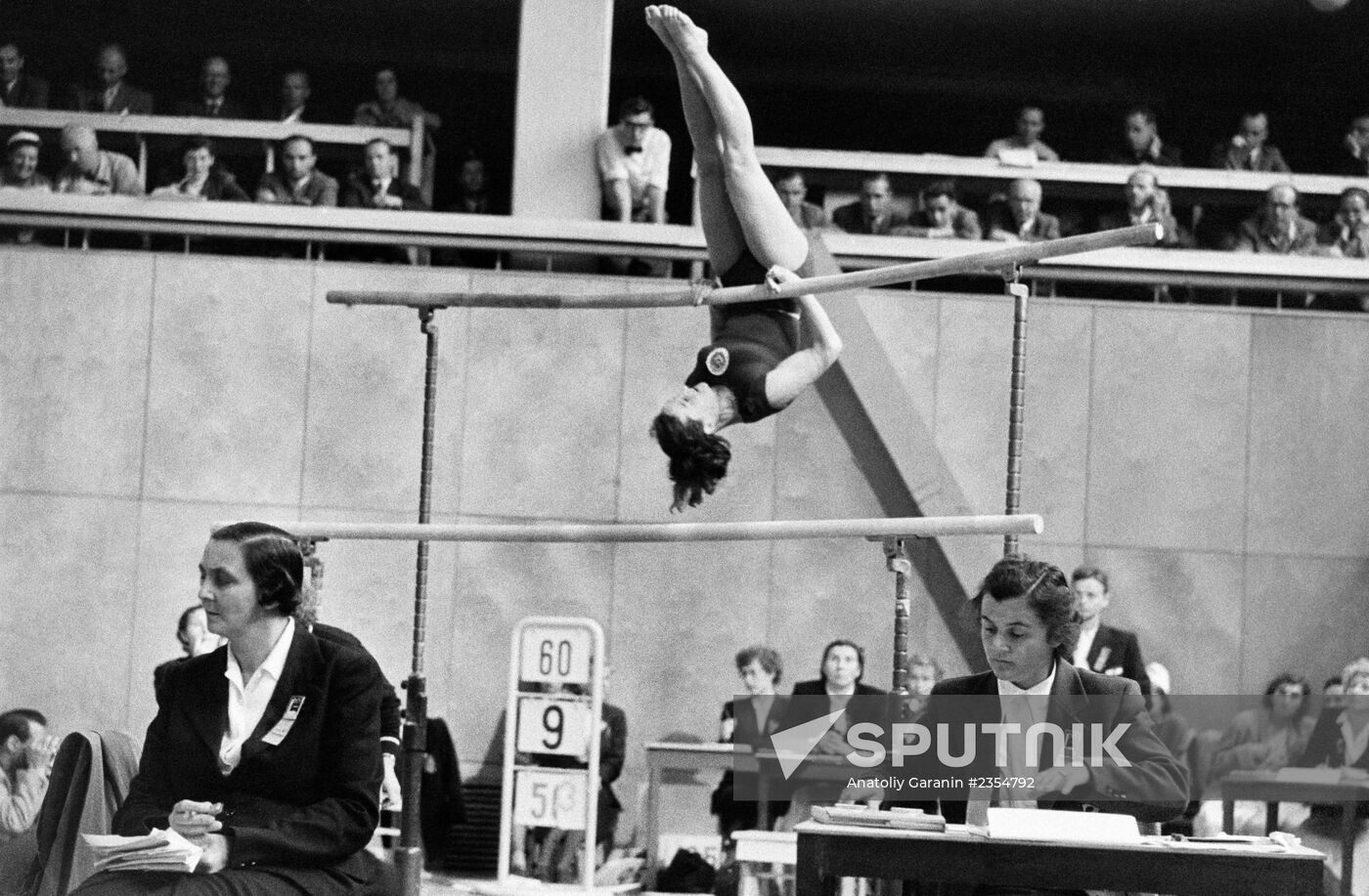 Gymnast Maria Gorokhovskaya