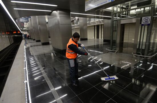 Delovoi Tsentr metro station opens to passengers