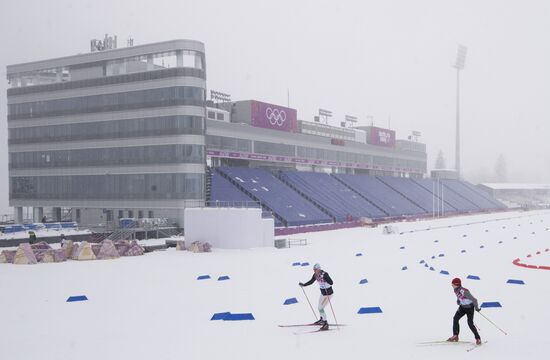 2014 Olympics. Biathlon. Trainings