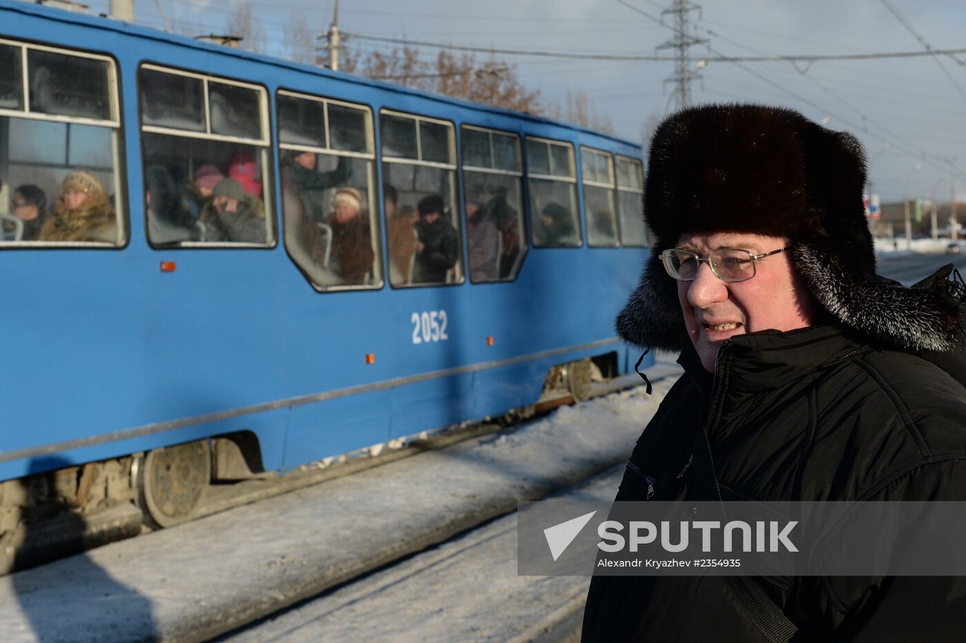 Cold weather in Russia