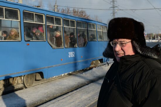 Cold weather in Russia