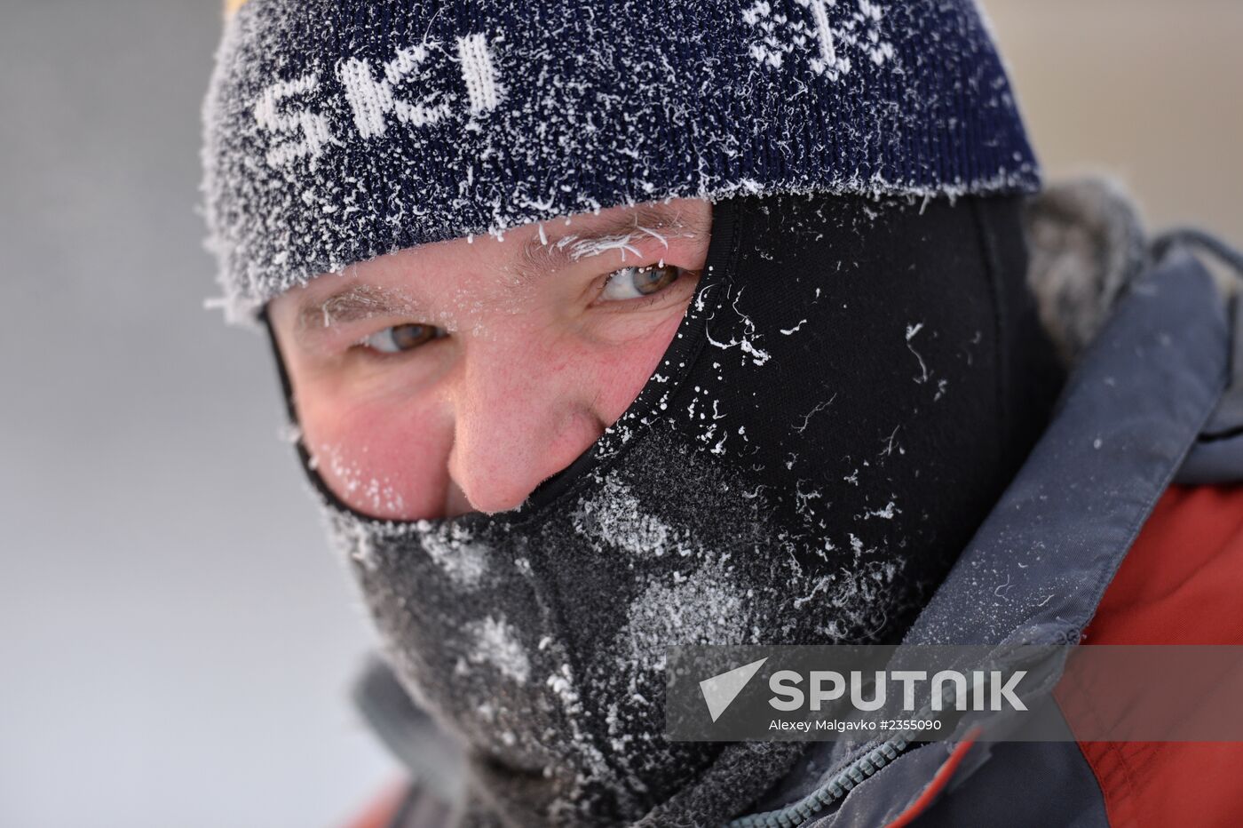 Frost in Russia