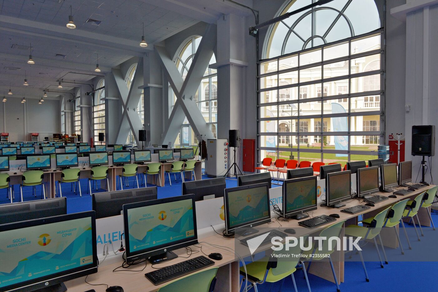 Media center for non-accredited journalists opens in Olympic Park