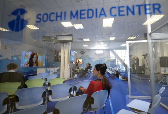 Media center for non-accredited journalists opens in Olympic Park