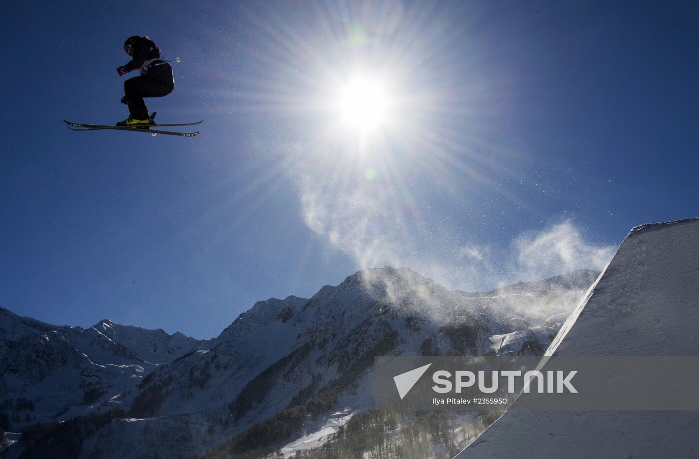 Winter Olympics 2014. Freestyle. Slopestyle. Trainings