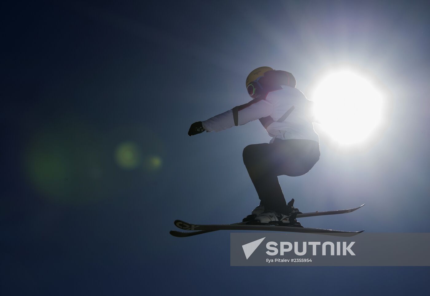 Winter Olympics 2014. Freestyle. Slopestyle. Trainings