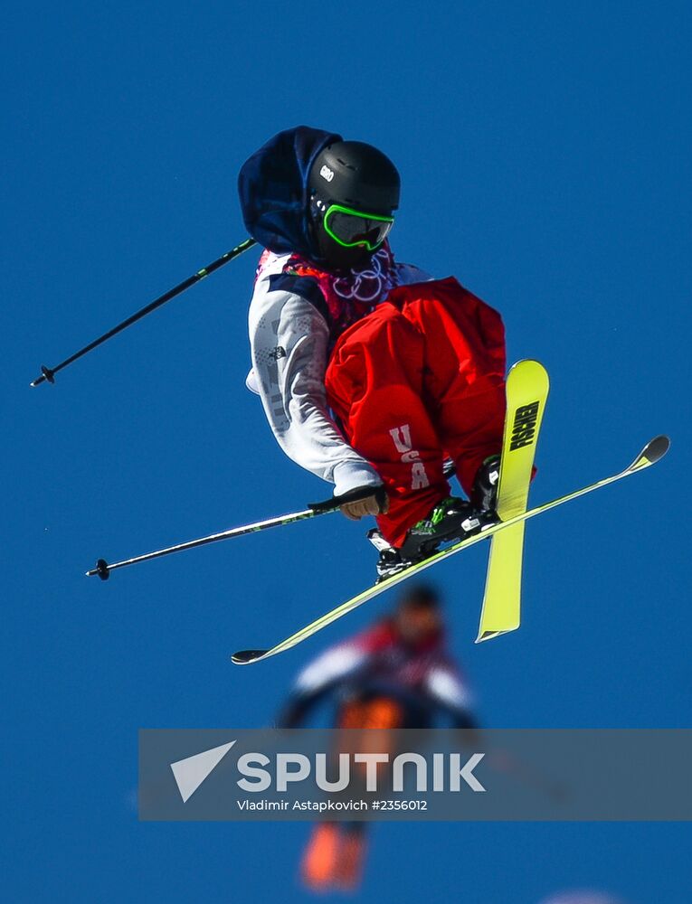 Winter Olympics 2014. Freestyle. Slopestyle. Trainings