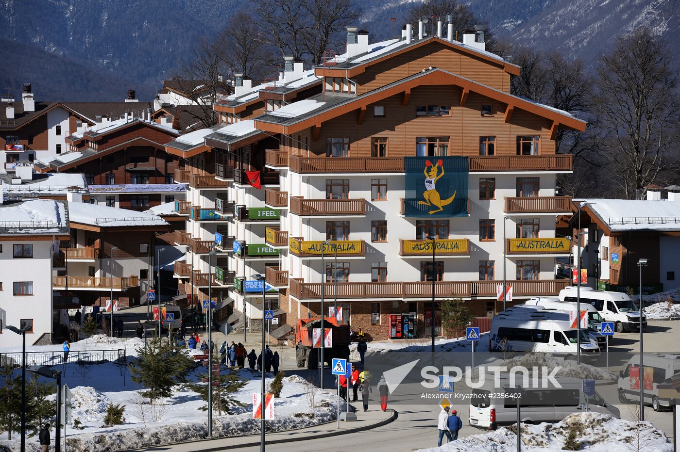Main mountain Olympic Village