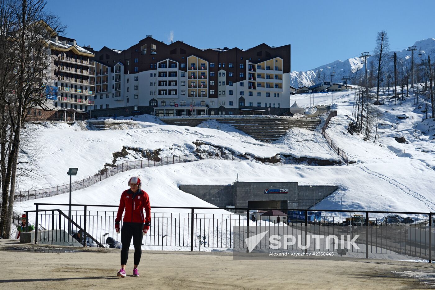 Main mountain Olympic Village