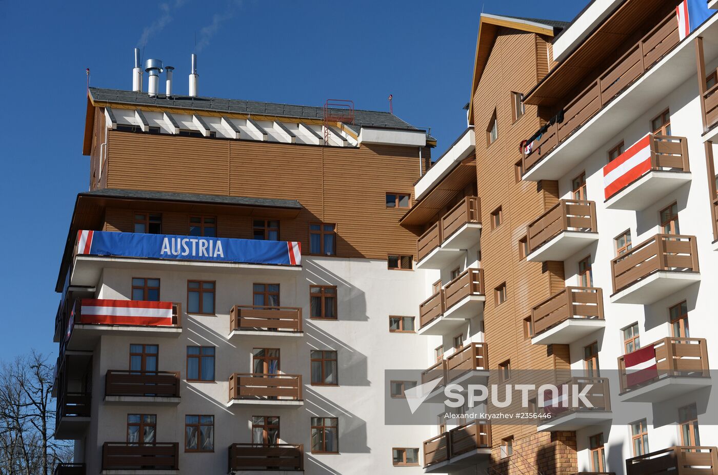 Main mountain Olympic Village
