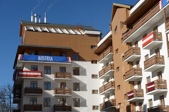 Main mountain Olympic Village