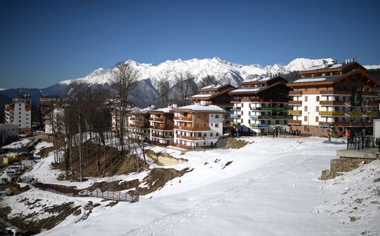 Main mountain Olympic Village