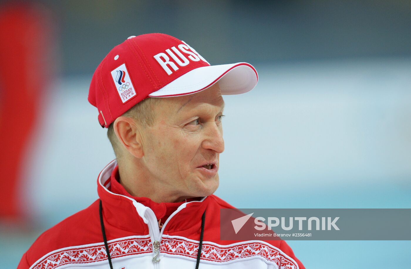Winter Olympics 2014. Speed skating. Trainings