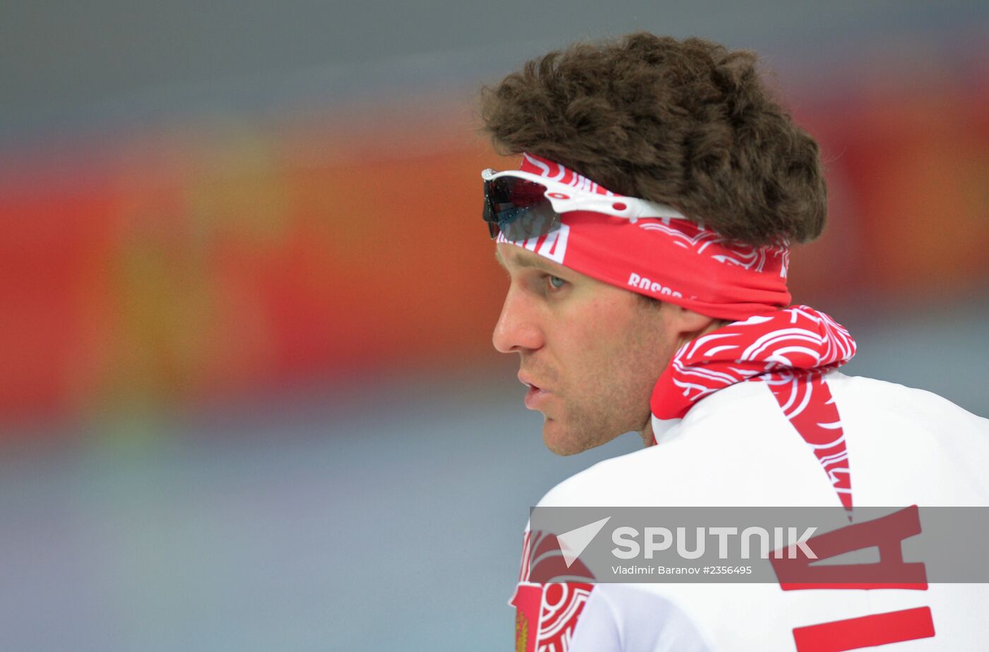 Winter Olympics 2014. Speed skating. Trainings