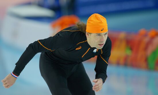 2014 Winter Olympics. Speed skating. Training sessions