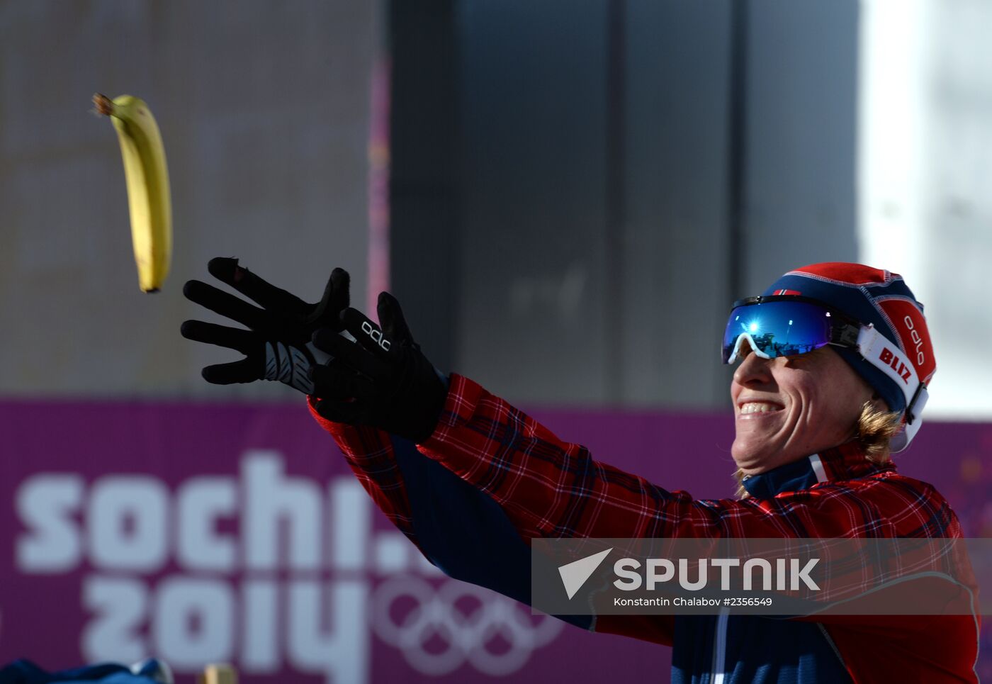 2014 Winter Olympics. Biathlon. Training sessions
