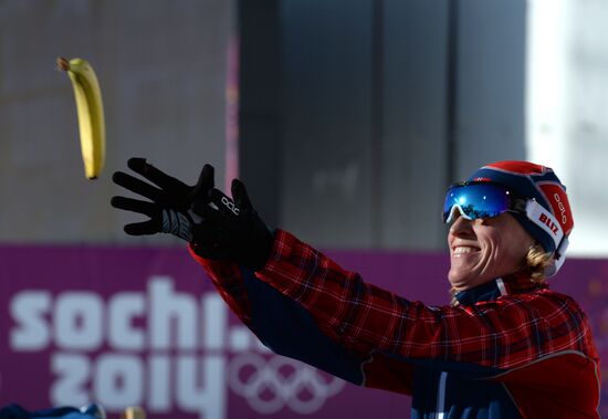 2014 Winter Olympics. Biathlon. Training sessions