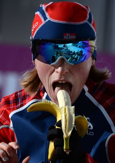 2014 Winter Olympics. Biathlon. Training sessions