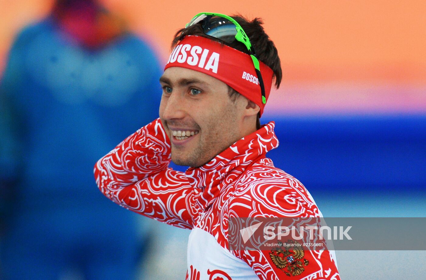 2014 Winter Olympics. Speed skating. Training session