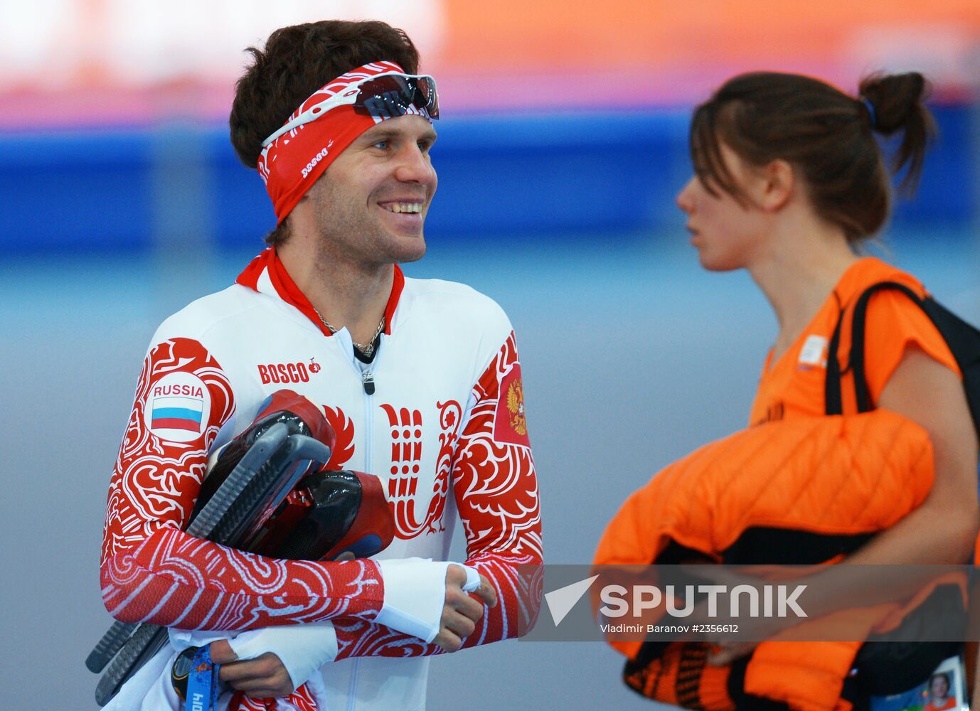 2014 Winter Olympics. Speed skating. Training sessions