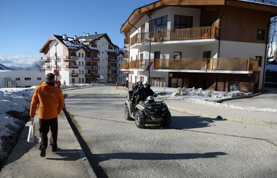 Main mountain Olympic Village