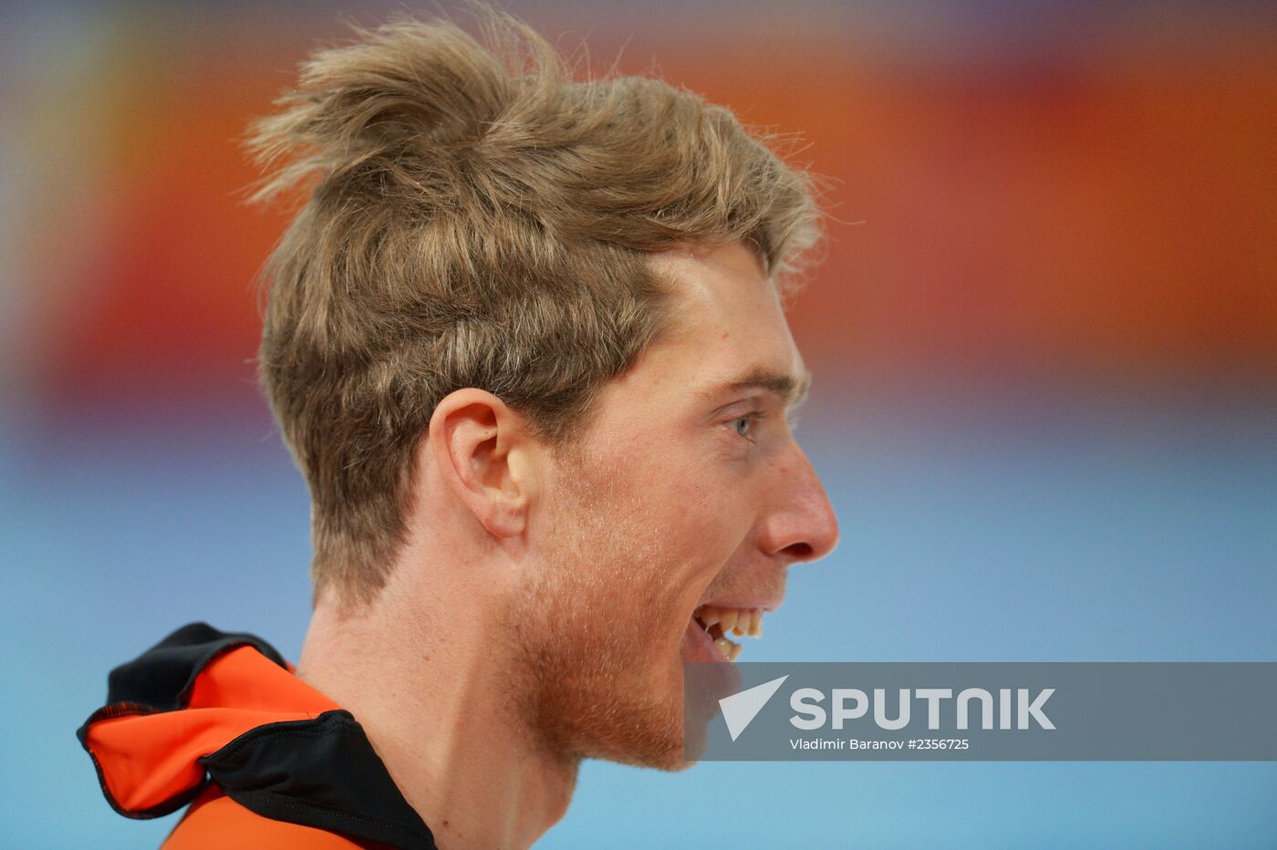 2014 Winter Olympics. Speed skating. Training session