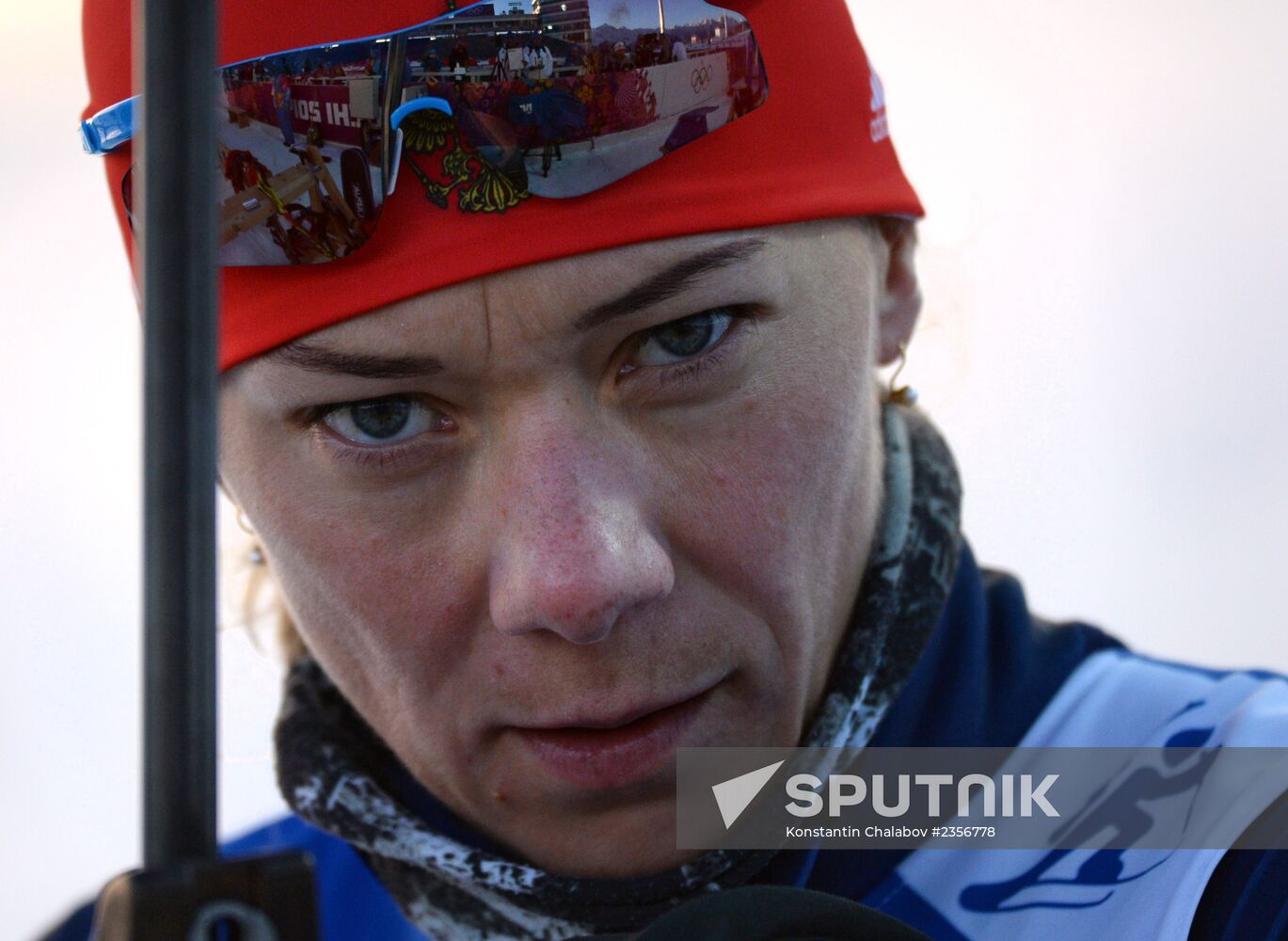 2014 Winter Olympics. Biathlon. Trainig session