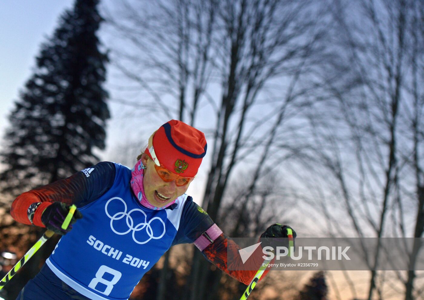 2014 Winter Olympics. Biathlon. Trainig session