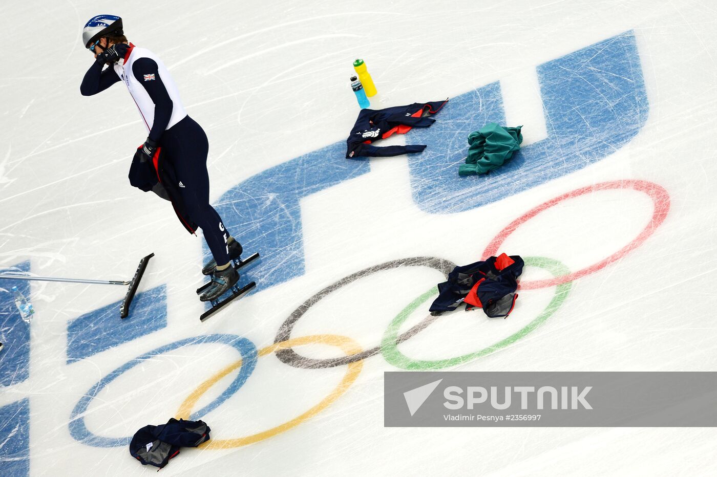 2014 Olympic Games. Short track. Training sessions