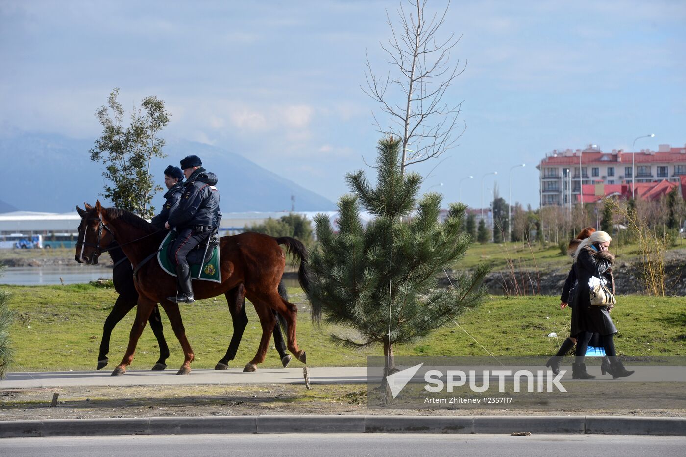 Sochi Olympics. Three days before the Games