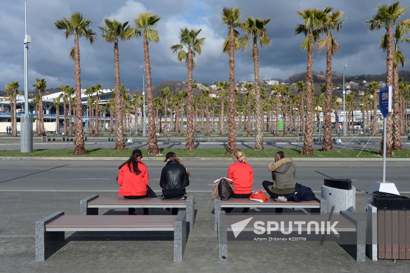 Sochi Olympics. Three days before the Games